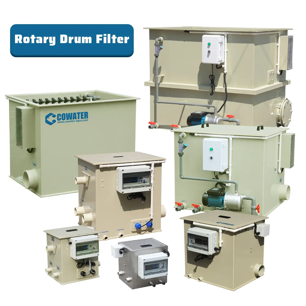 Rotary Drum Filter - Cowater Aqua